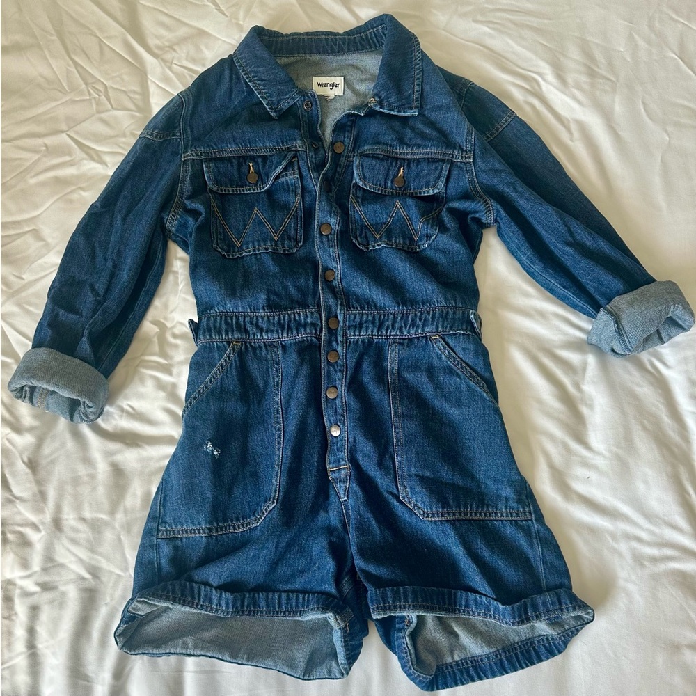 Wrangler Blue Denim Romper